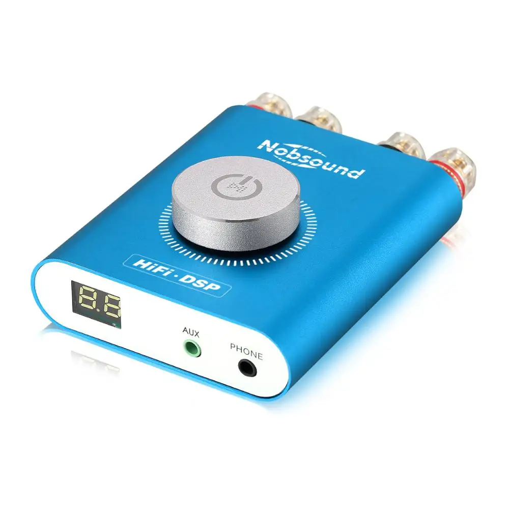 Douk аудио HiFi NS-20G Мини Bluetooth 4,2 TPA3116 цифровой усилитель мощности Hifi DSP стерео усилитель для наушников 100 Вт+ 100 Вт с адаптером