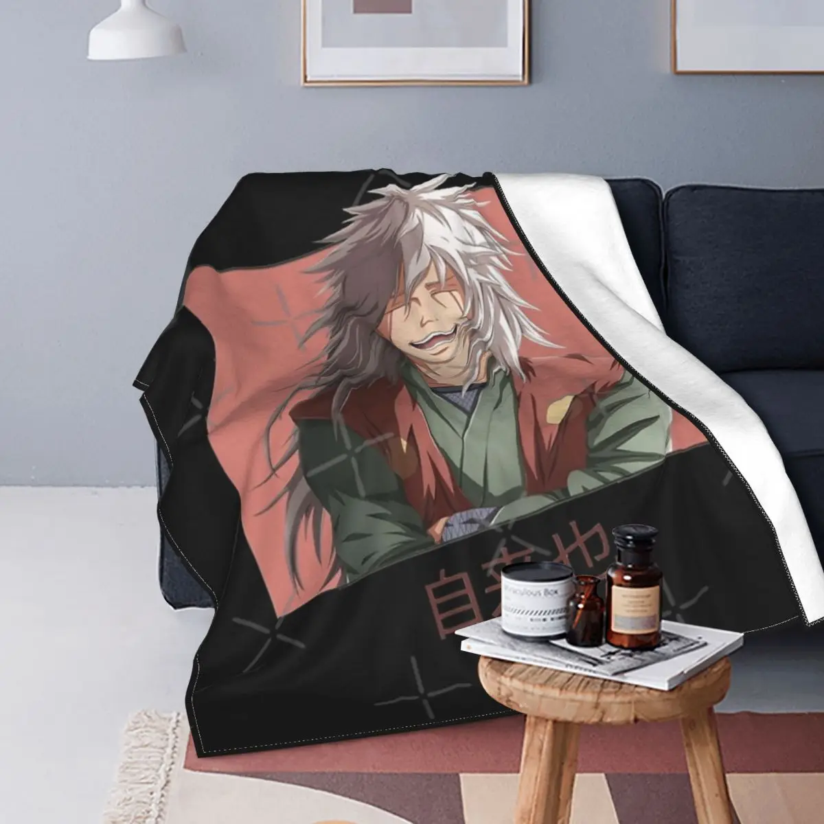 

Jiraya Sensei Blanket Bedspread Bed Plaid Cover Towel Beach Double Blanket Islam Prayer Rug