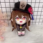 Новые стоячие игрушки Takerlam Genshin Impact для косплея Ху Тао, плюшевые игрушки для косплея, рождественский подарок для детей