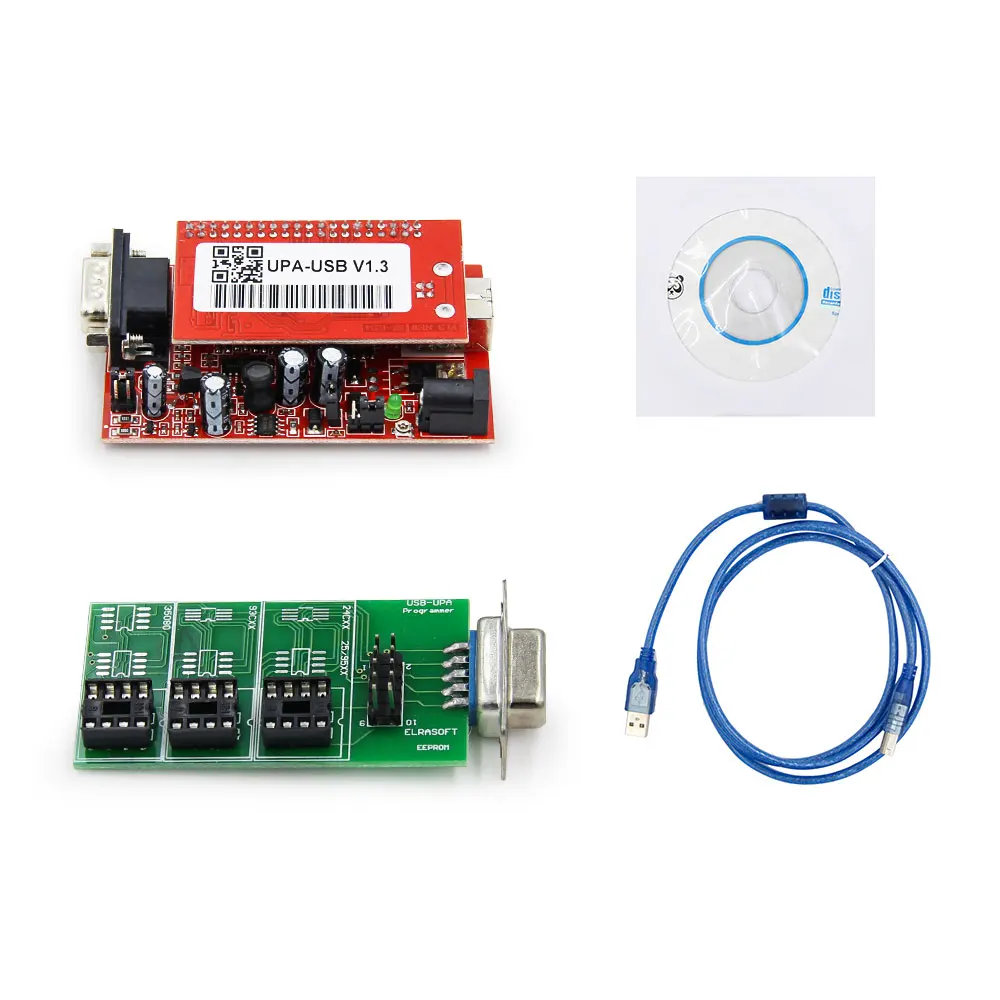 Диагностический инструмент OBD2 диагностический UPA USB V1.3 ECU Чип Tunning OBD Программатор