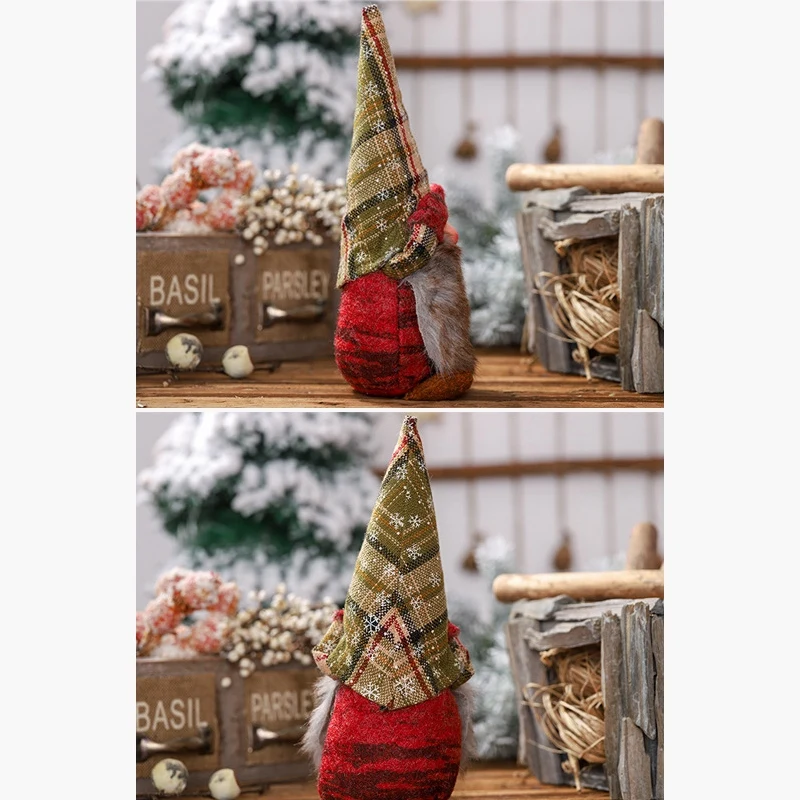 Handmade Swedish Stuffed Toy Santa Doll Gnome Scandinavian Tomte Nordic Nisse Sockerbit Dwarf Elf Home Ornaments Christmas | Дом и сад