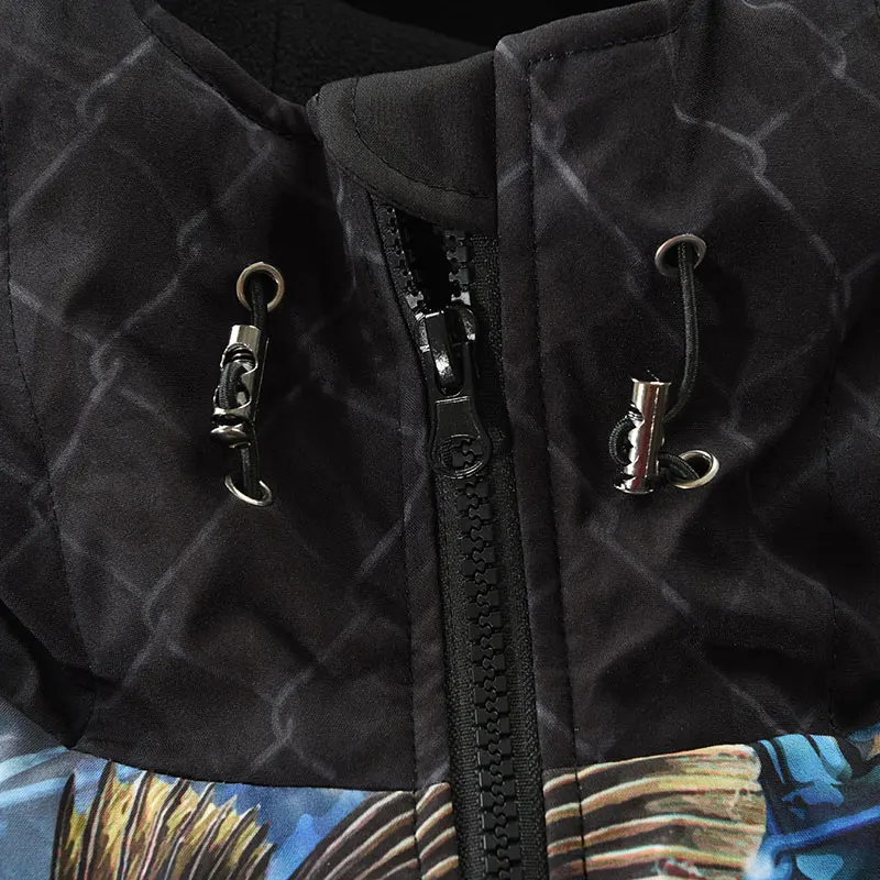 Ветровка SPATA новая водонепроницаемая теплая дышащая осенне зимняя верхняя