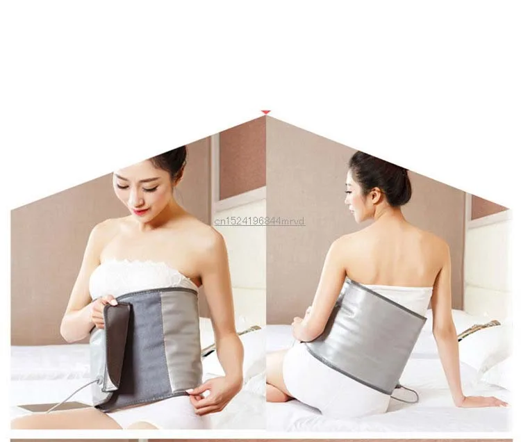 Новый Дальний инфракрасный триммер для талии упражнение пояс живота похудение сжигание жира сауна потеря