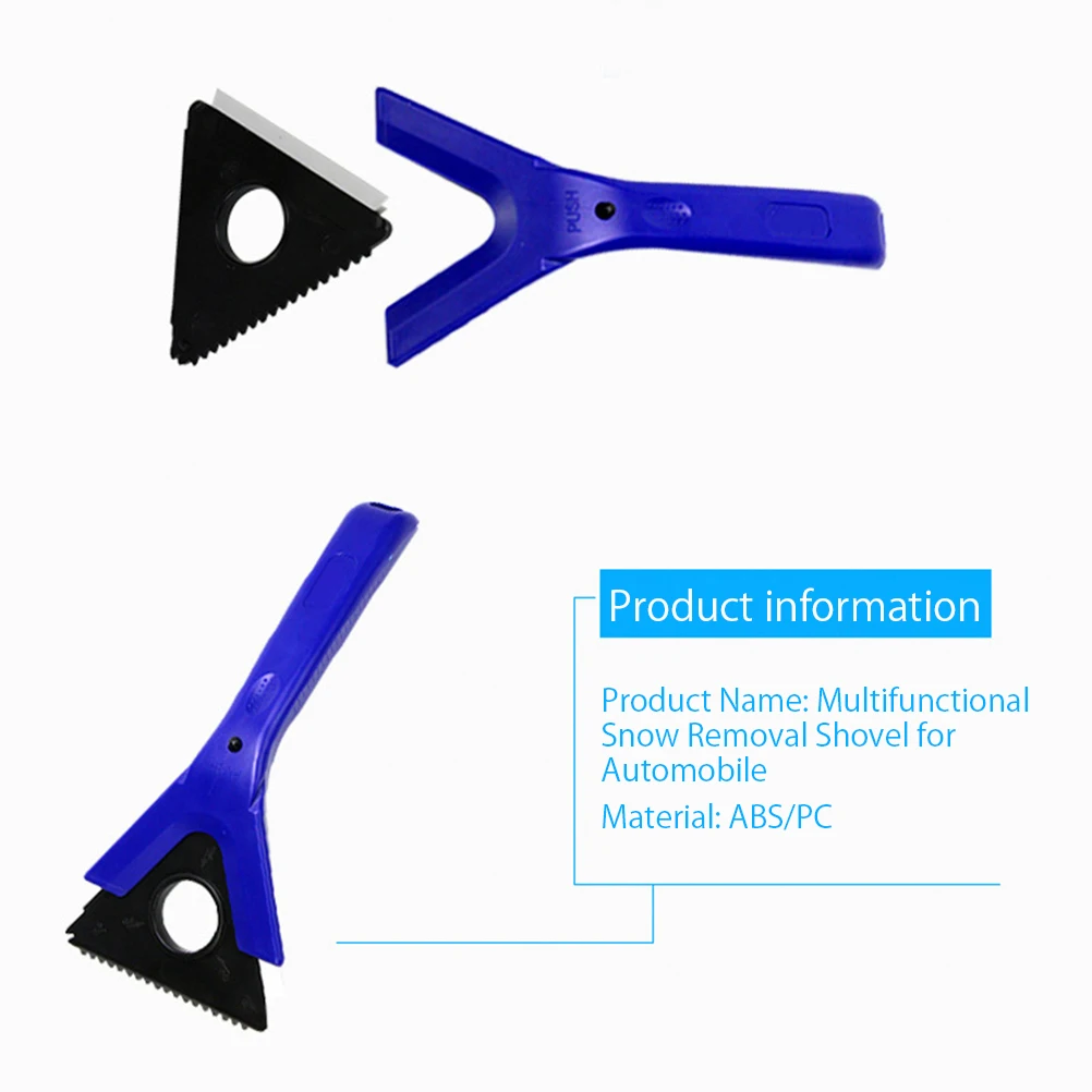 

Multifunctional Car Snow Shovel Windshield Snow Removal Brush Shoveling Ice Snow Removal Shovel Car Supplies