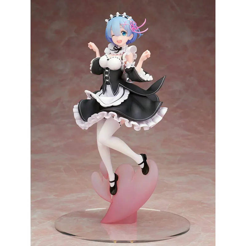 

Cute Anime Re:Life in a different world from zero Rem Cat Ear Ver. Complete PVC Action Figure Collectible Model Kids Toys Doll