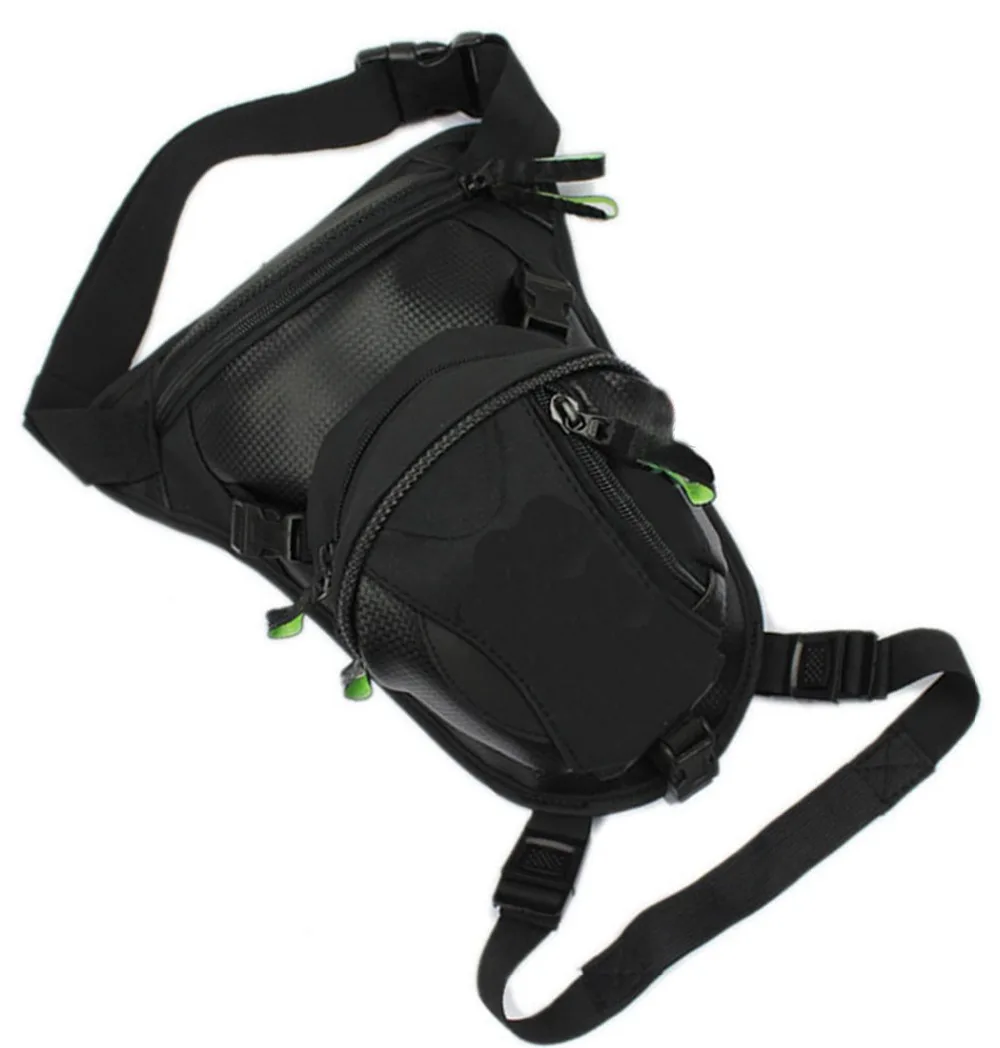 Мужская Высококачественная сумка из микрофибры для мотоциклистов поясная