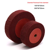 polishing wheel grinding disc non woven scouring pad buffing wheel for angle grinder