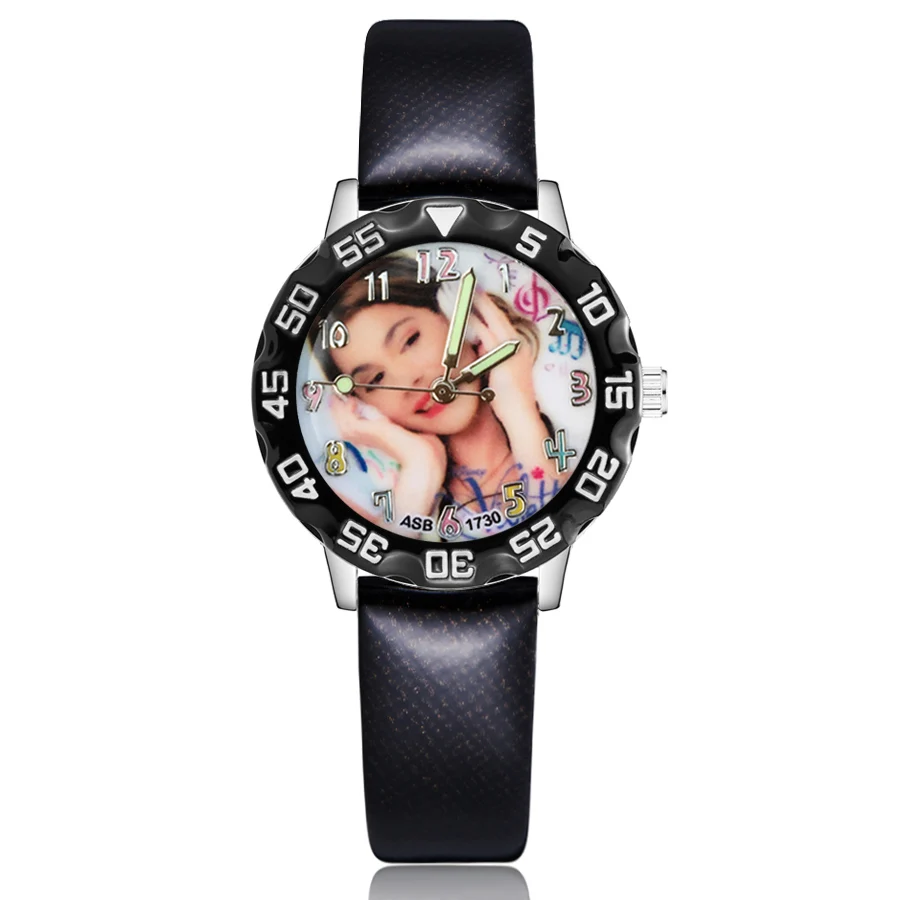 Модные милые детские часы с героями мультфильмов в стиле милых Девочек Кварцевые