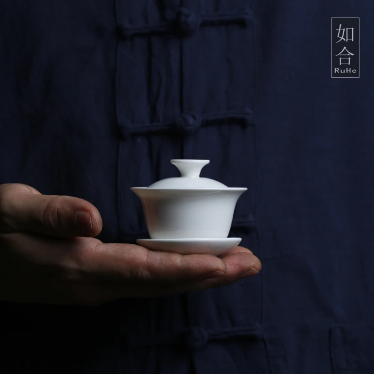 

Мини-шкаф chaoshan congou tureen для путешествий, с двумя чашками, цвет керамической глазури при высокой температуре