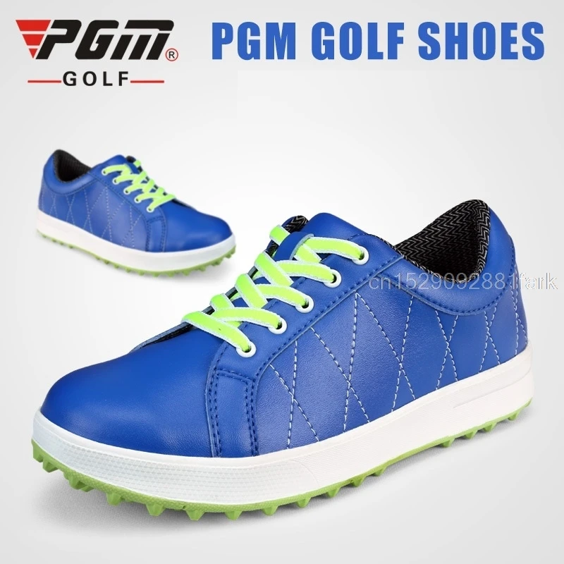Туфли для гольфа Pgm женские дышащие водонепроницаемые легкие кроссовки на