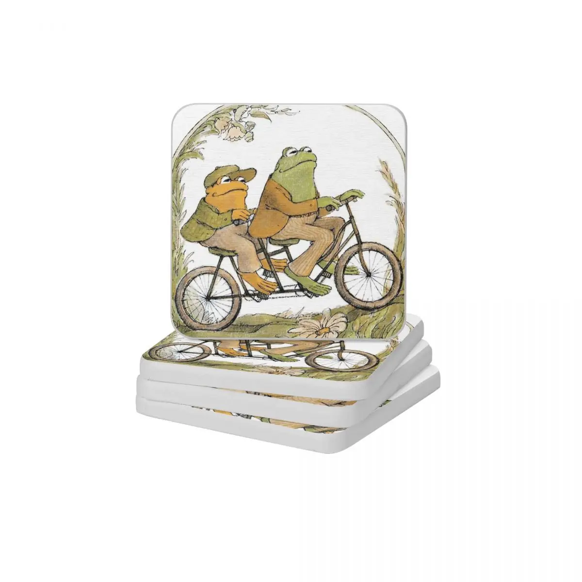 

Frog And Toad Diatomite Square Round Shape Coaster Non Slip Cup Bonsai Mat Soap Toothbrush Pad Wholesale Diameter 10cm