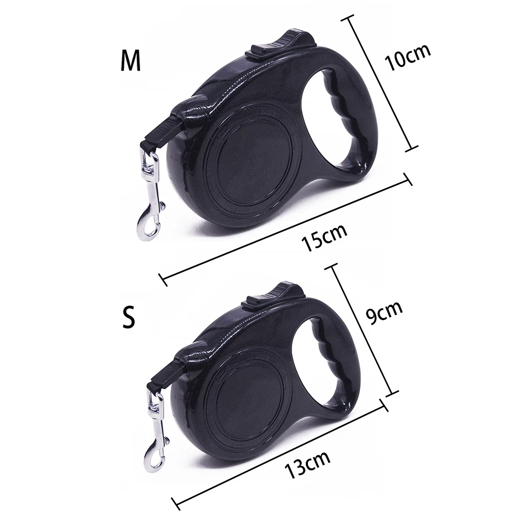 Автоматический поводок для собак телескопическая Пряжка из сплава 3 м 5 | Дом и сад