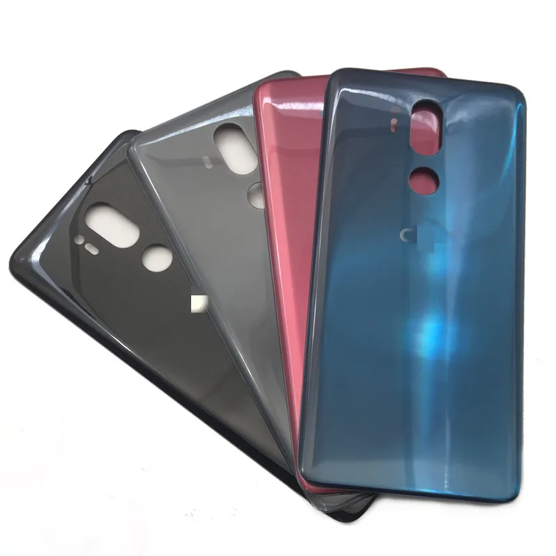 Подходит для LG G7 + стеклянный корпус G7ThinQ задняя крышка G710 стеклянная батарейный