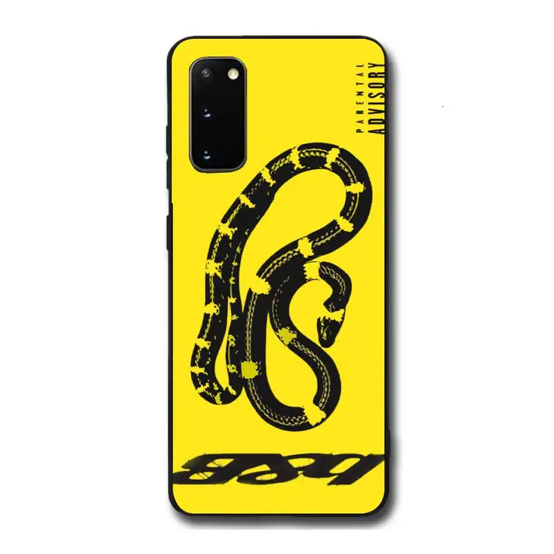 Чехол для телефона Post Malone Beerbongs Samsung Galaxy A21S A31 A32 A20RE A51 A52 A71 5G A72 A80 A91 S10 Lite черный