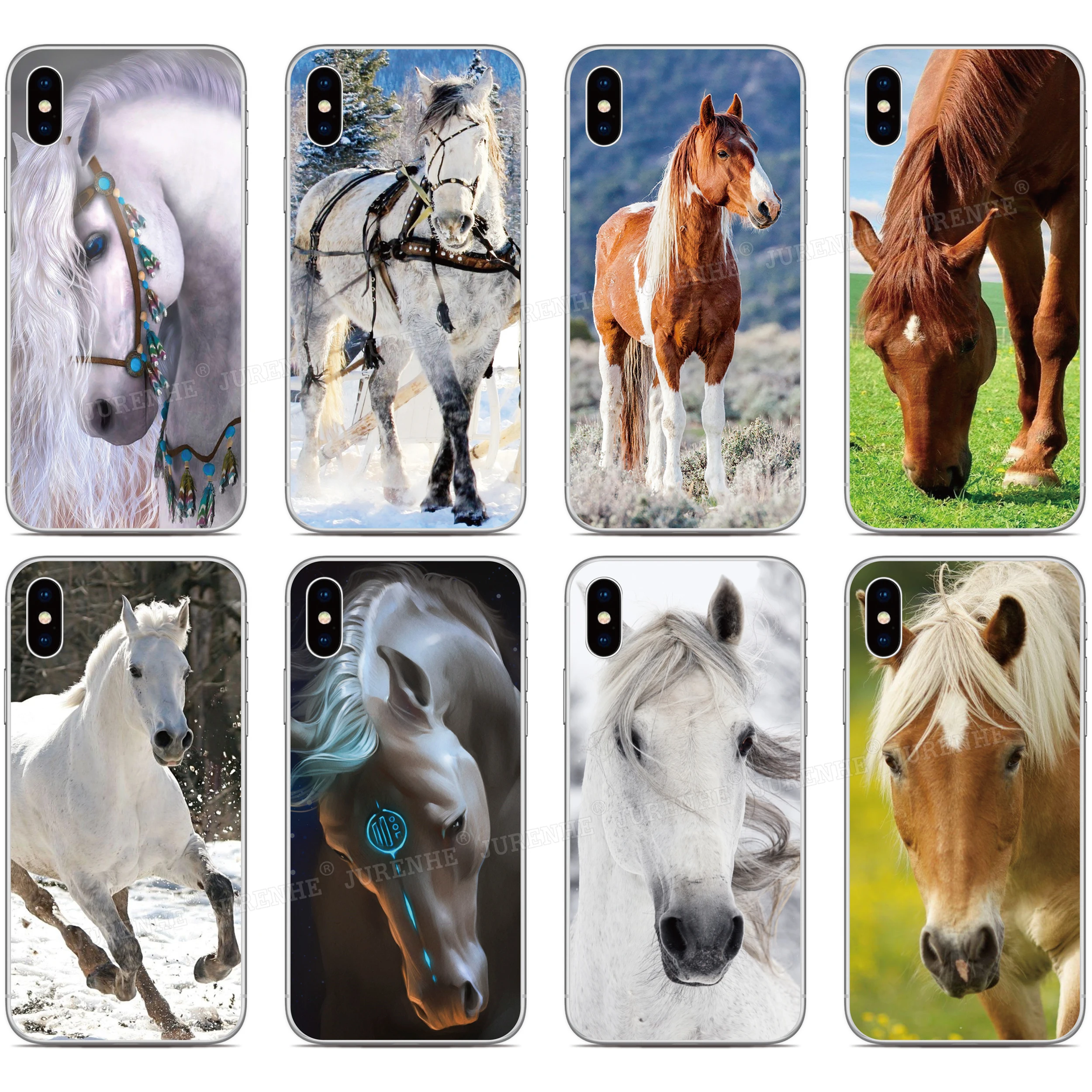 

Black Horse Cover For LG Q70 K61 K51s K50s K40s Q60 K50 K40 K30 K20 2019 Stylo 5 4 G7 G8 G8X G8S V50 V60 V50s ThinQ Phone Case