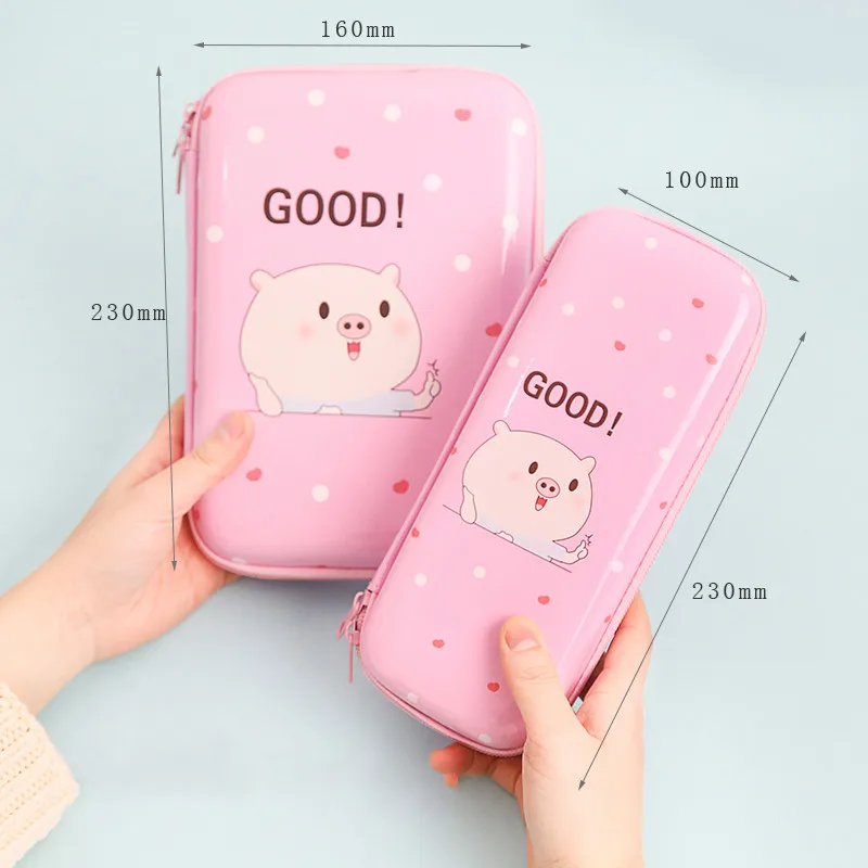 Кавайный чехол для карандаша многофункциональная коробка ручек корейский