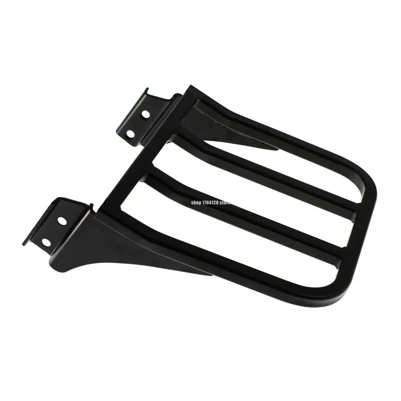 

Motorcycle Sissy Bar Backrest Luggage Rack Black/Chrome Fit For Harley Sportster XL 883 1200 Dyna Softail 84-05 FLST FLSTC