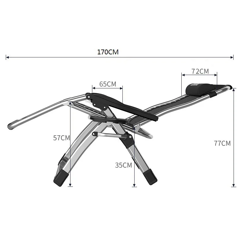 Складное кресло с откидывающейся спинкой для дома офиса улицы сада барбекю