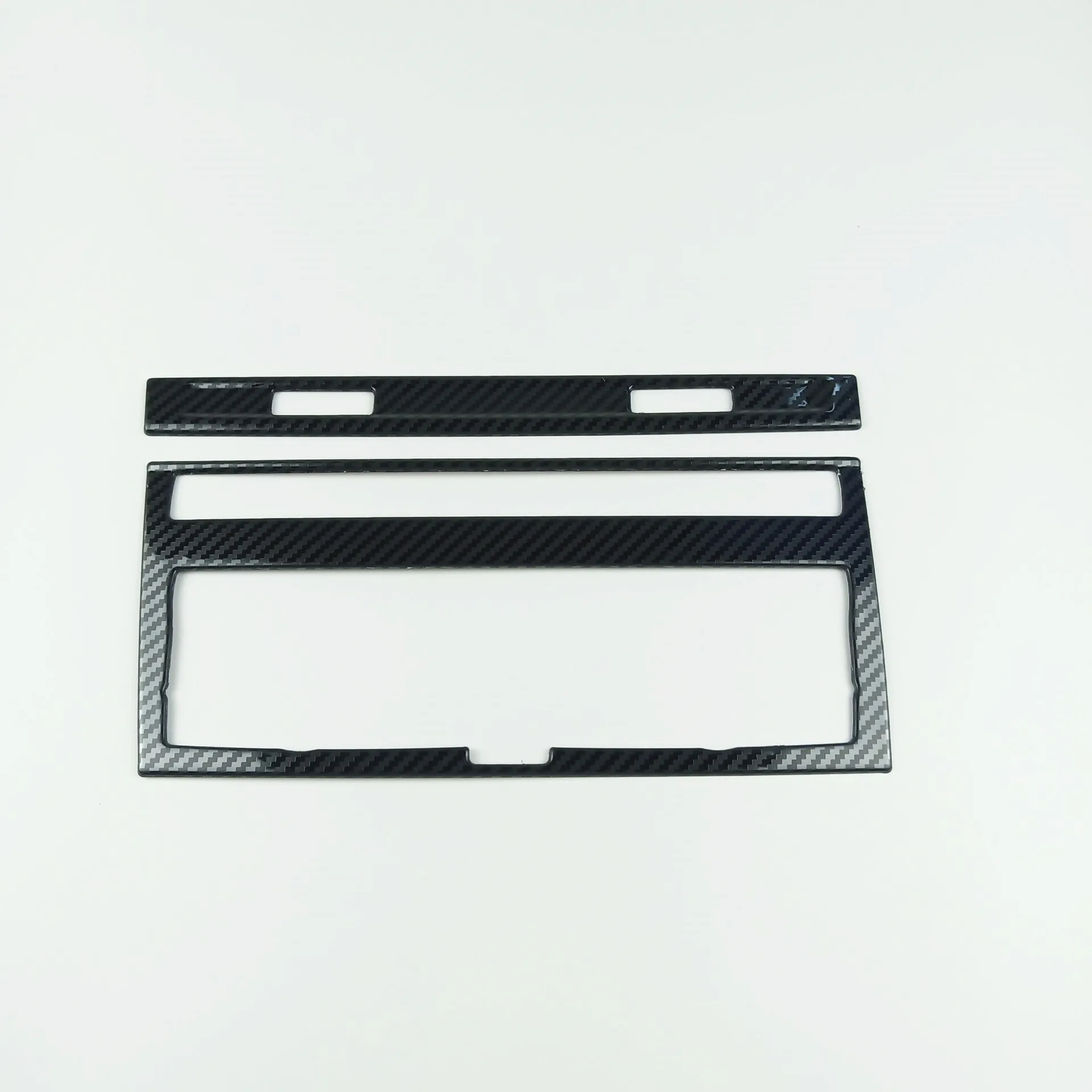 Carbon Fiber Color Центральный кондиционер CD панель декоративная крышка наклейки Накладка для Audi A6 C5 C6 2005-2011 Автомобильный Стайлинг Аксессуары для интерьера - Название цвета: Carbon Fiber Color