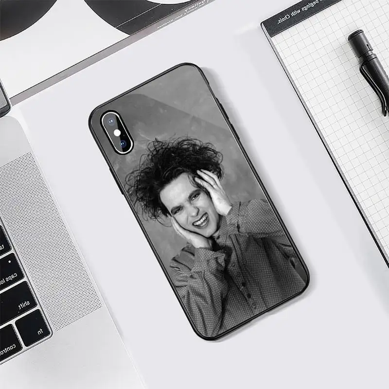 

Banshees Face Punk The Cure fashion high quality Phone Case Tempered glass For iphone 5C 6 6S 7 8 plus X XS XR 11 PRO MAX
