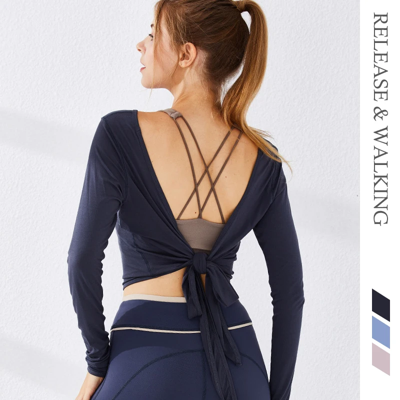 R & W бандажный Стильный комбинезон женский спортивный танцевальный Йога