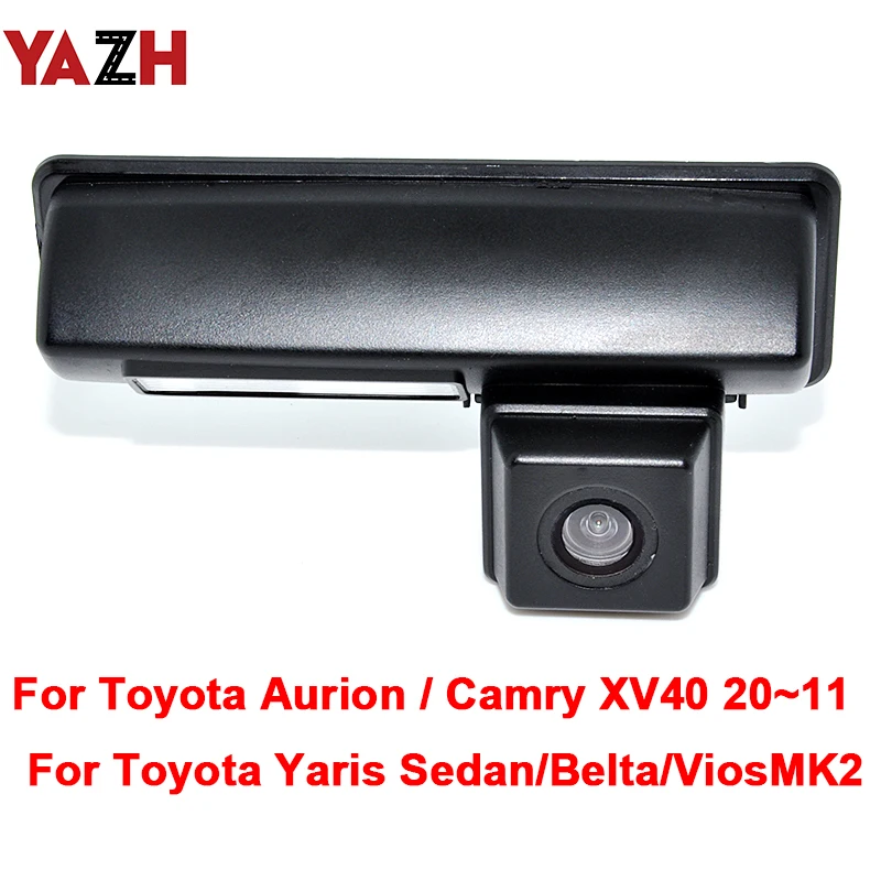 YAZH Автомобильная камера HD CCD ночного видения для TOYOTA Belta Vios Yaris седан Camry Aurion