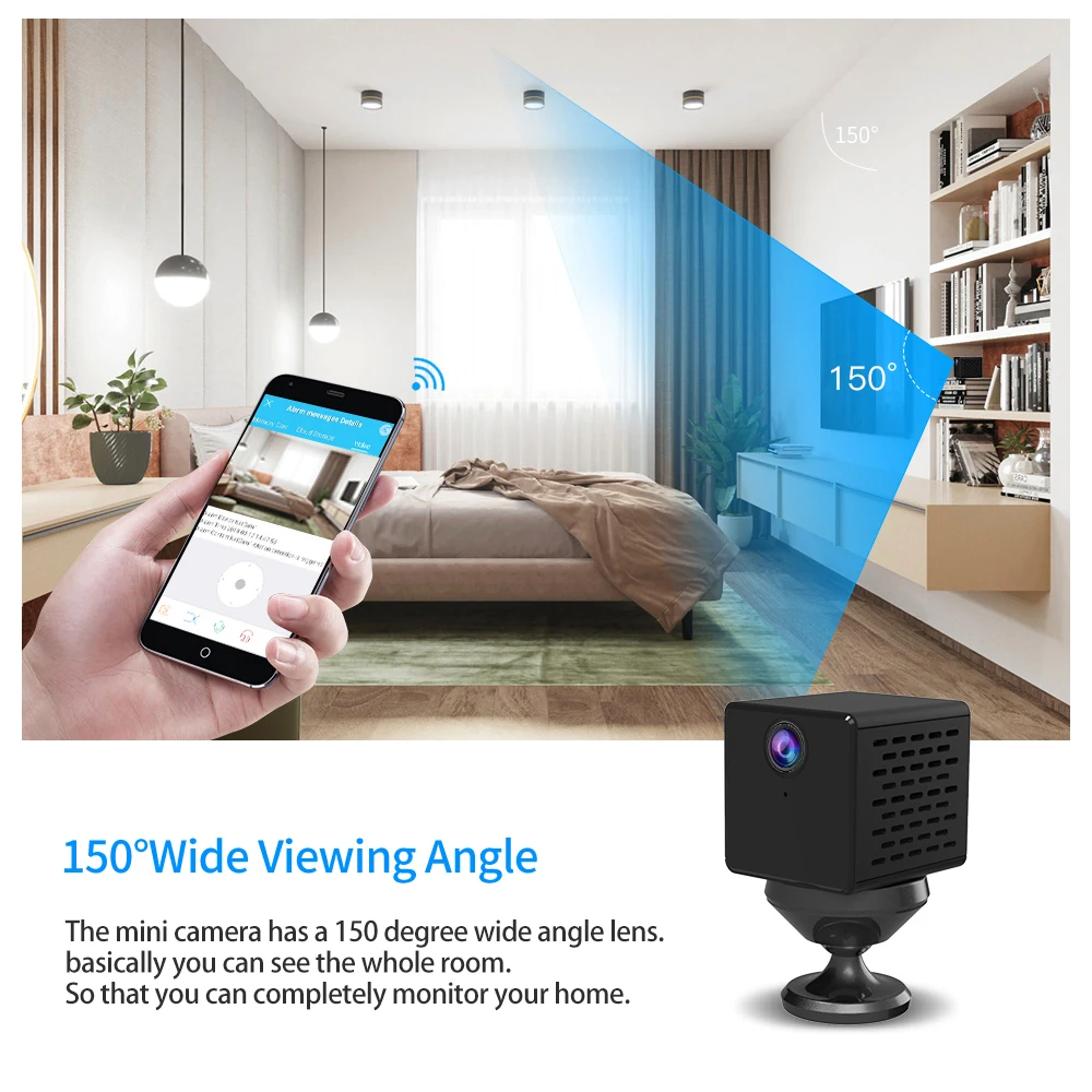 Vstarcam 1080P мини камера C90S аккумуляторная батарея IP камера безопасности Sureveillance камера Wifi и DV рекордер 2 в 1