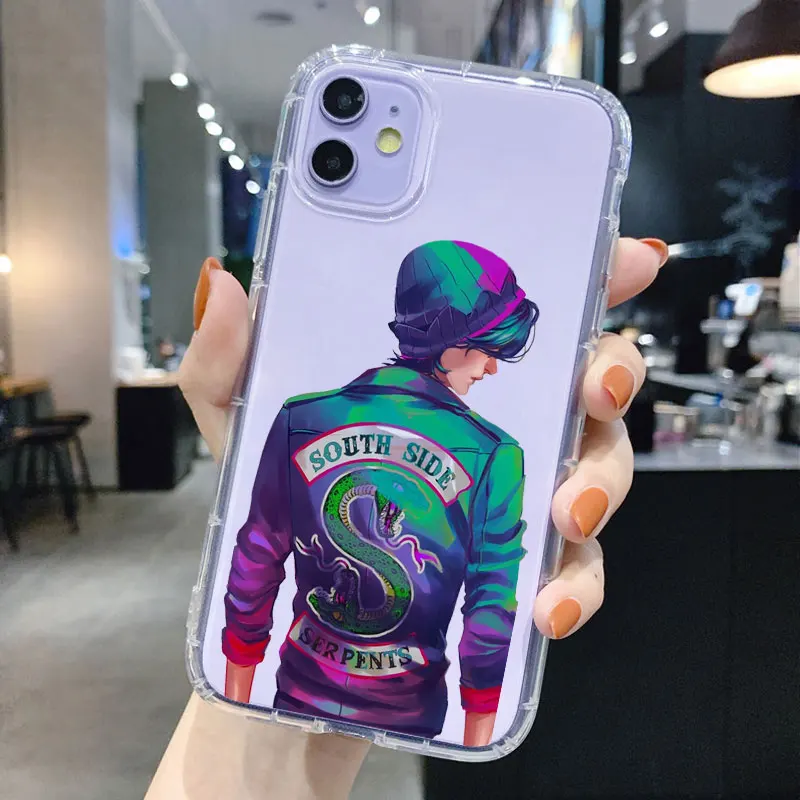 Чехол PUNQZY ривердэйл для телефона 12 PRO 11PRO Max 7 7s 8 plus 6s XR XS MAX праздничный подарок ТВ