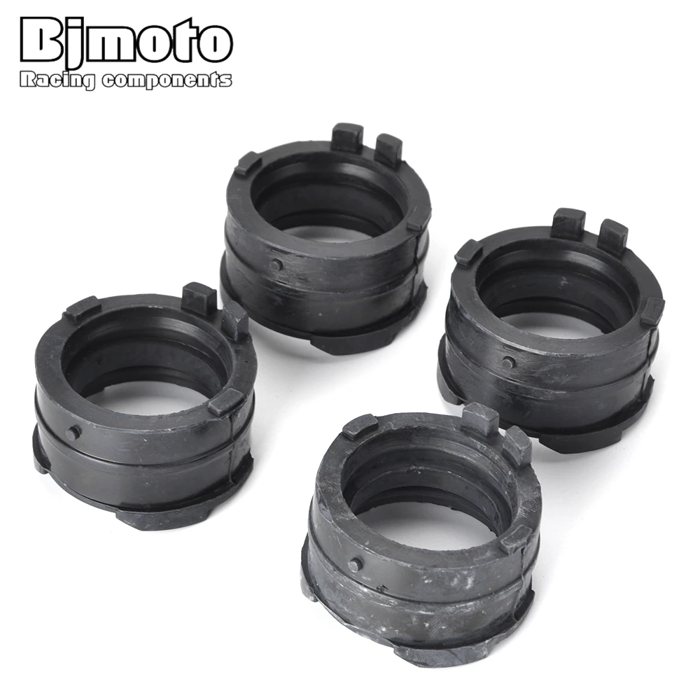 

4PCS Motorcycle Carburetor Interface Adapter Intake Manifold Set For Honda VFR400 NC30 NC21 NC24 NC24 16211-ML0-720