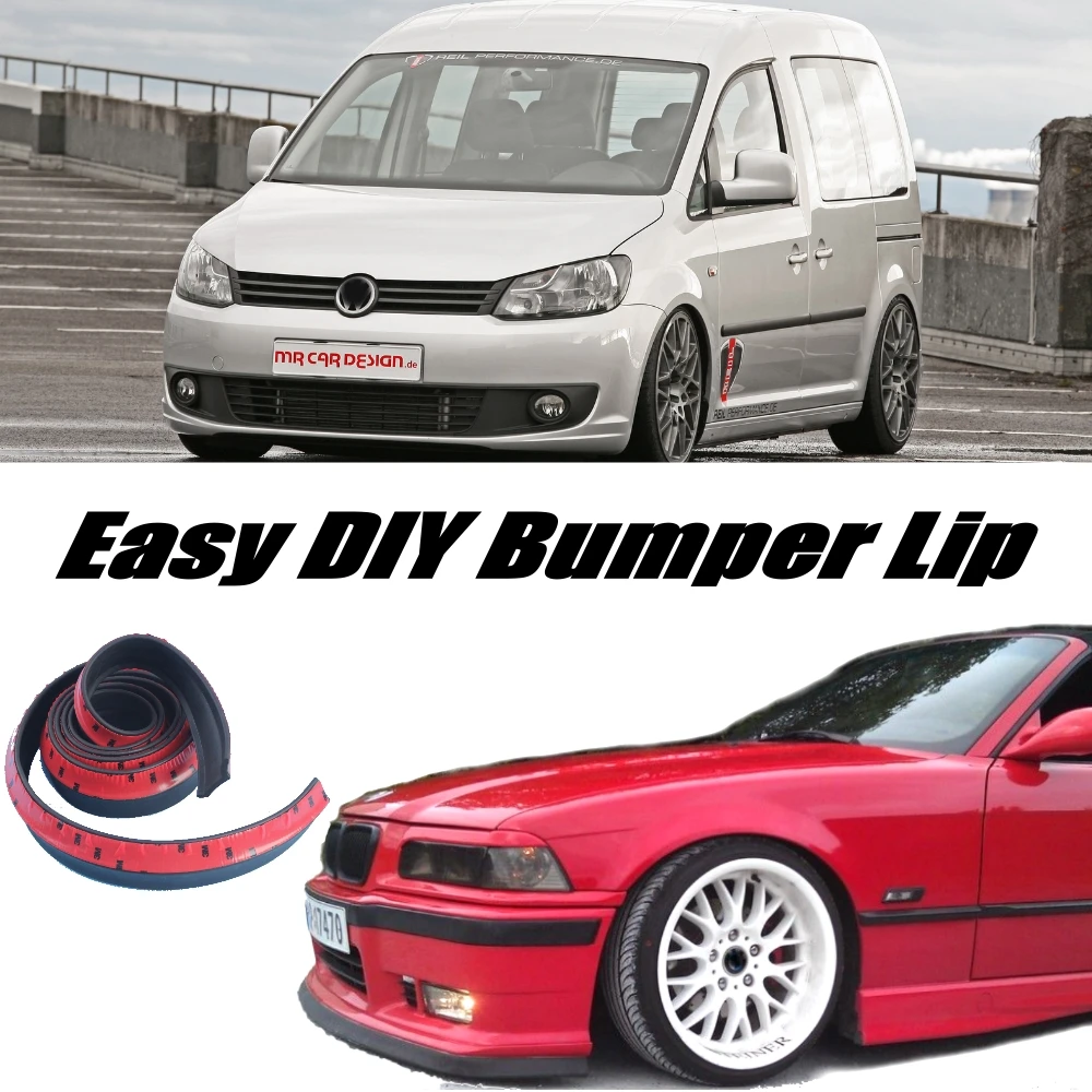Дефлектор губ бампера для Volkswagen VW Caddy 2K 2004 ~ 2016 передняя юбка спойлера фанатов TG