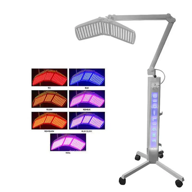 

7 Color PDT LED Light Beauty Photodynamic Lamp Acne Treatment Skin Rejuvenation Machine Therapy Facial Skin Care Beauty Tools