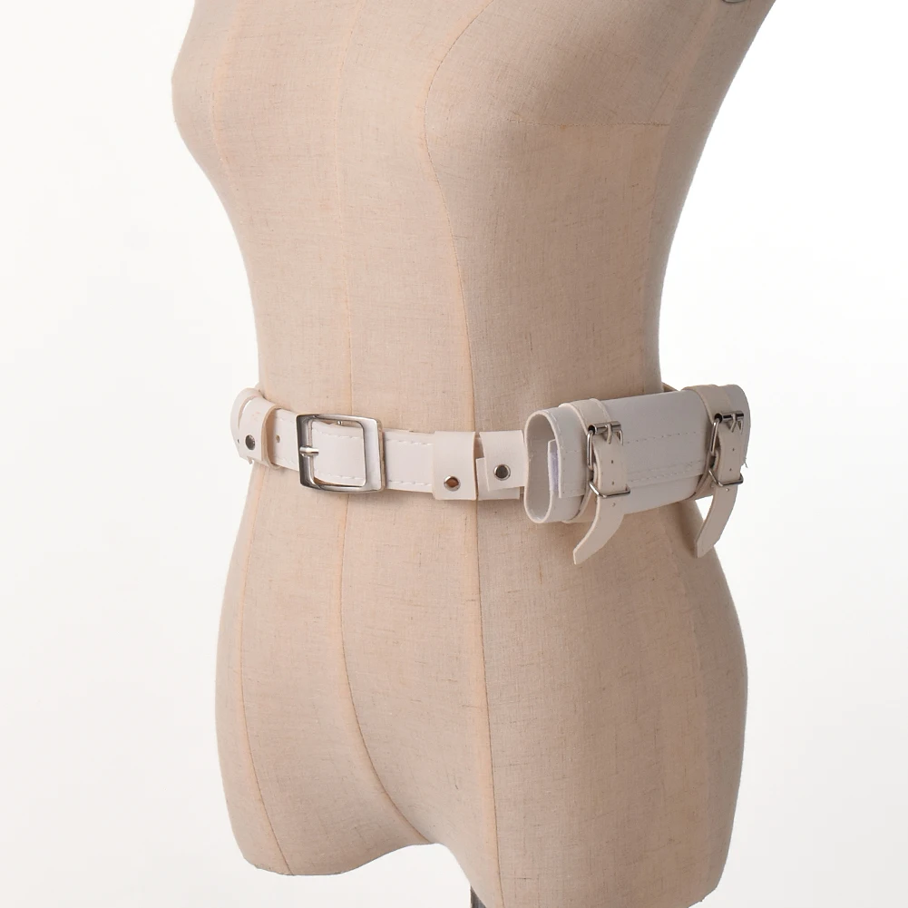 

Sword Holder PU Belt Sheath Waist Adult Men Larp Warrior Cosplay Leather Buckle Strap