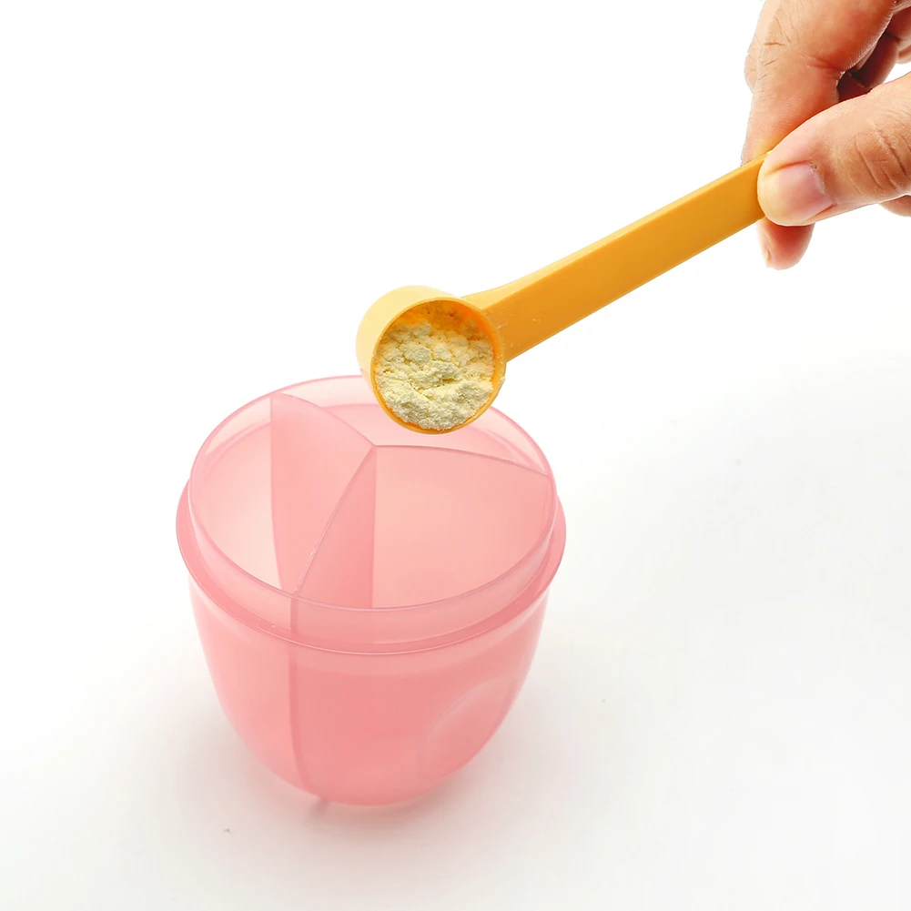 Мультяшная панда трехсторонний вращающийся дозатор для детского молока и