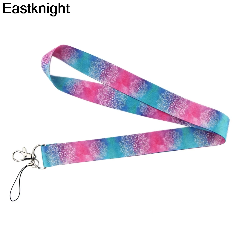 Звездное небо Йога Ремешок с узором лента для беджей ключа ID карты пройти