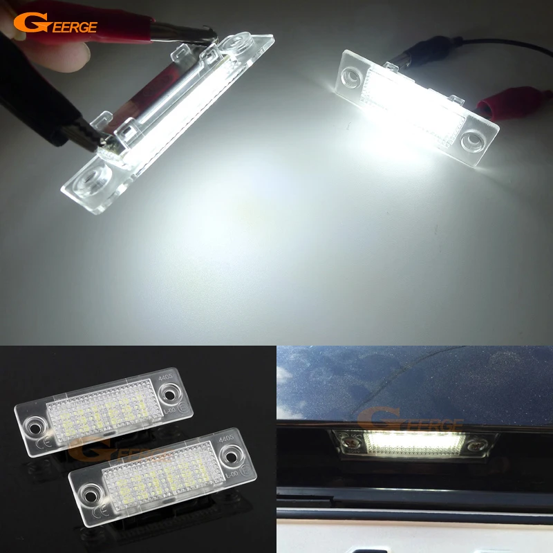 

For Volkswagen VW Passat Combi Variant B6 5D 2006-2008 Excellent Ultra bright Smd Led License plate lamp light lamp No OBC error