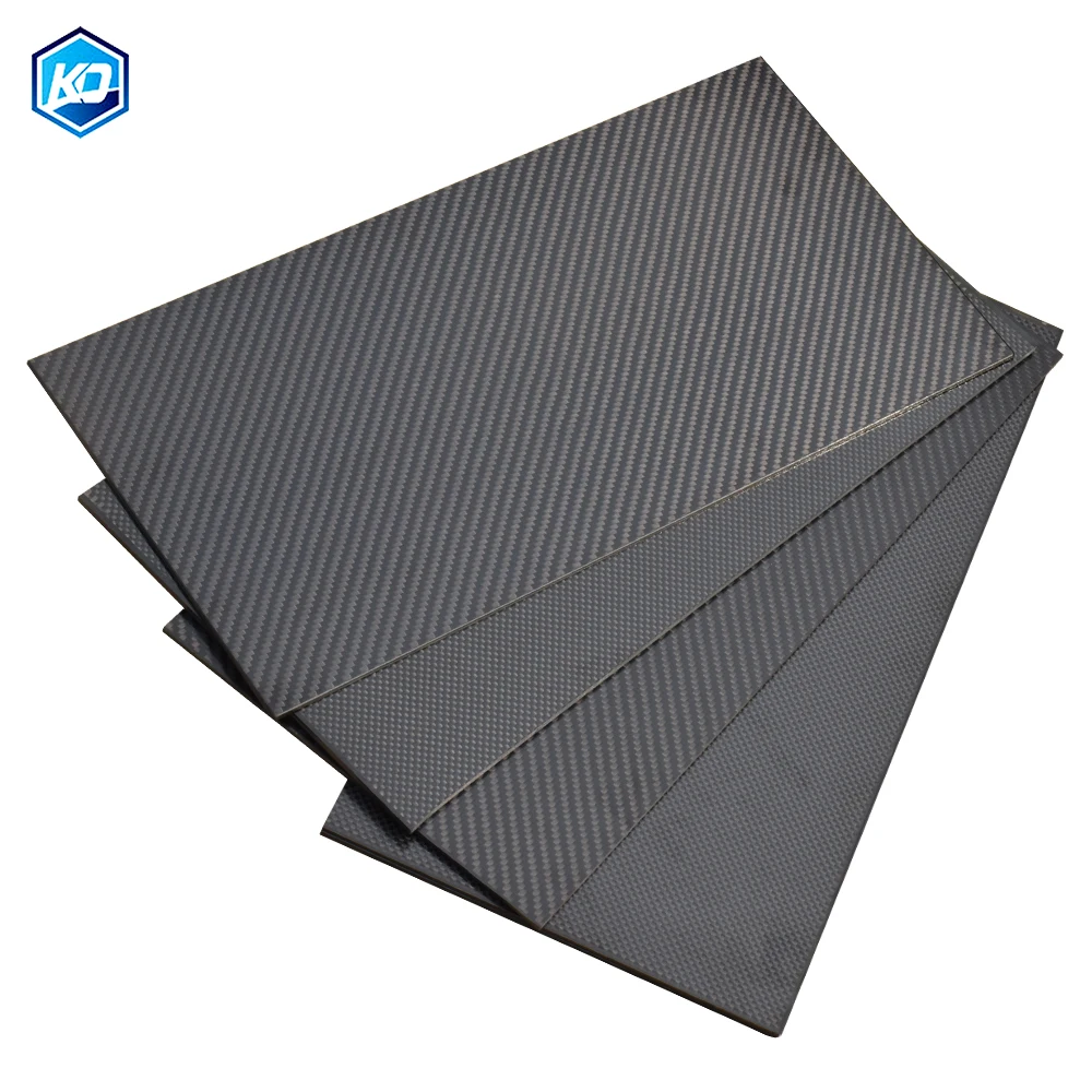 

0.25-5mm 240X240 mm 3K Surface Twill Matte Glossy Carbon Plate Panel Sheets High Composite Hardness Material Carbon Fiber Board