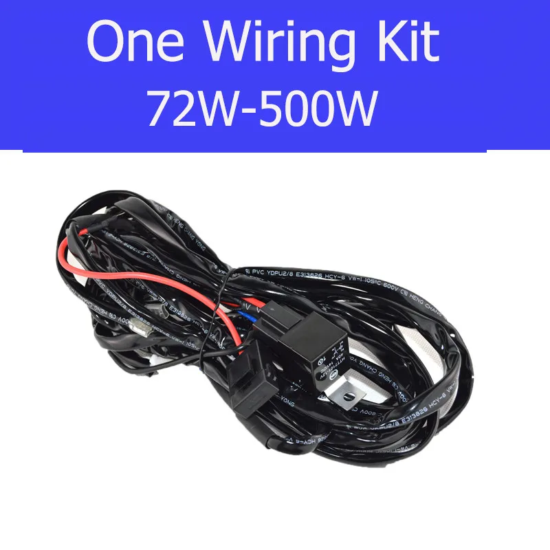 Светодиодная панель рабочего освещения 20 дюймов 12 В 126 Вт с креплением на