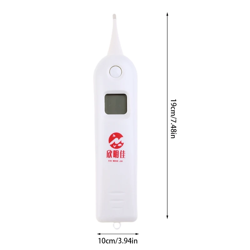 

Professional Digital Veterinary Pet Thermometer for Animal Livestock Rectally Measuring Body Temperature