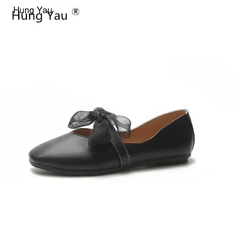 Hung Яу женские лоферы Обувь на плоской подошве повседневная обувь для женщины