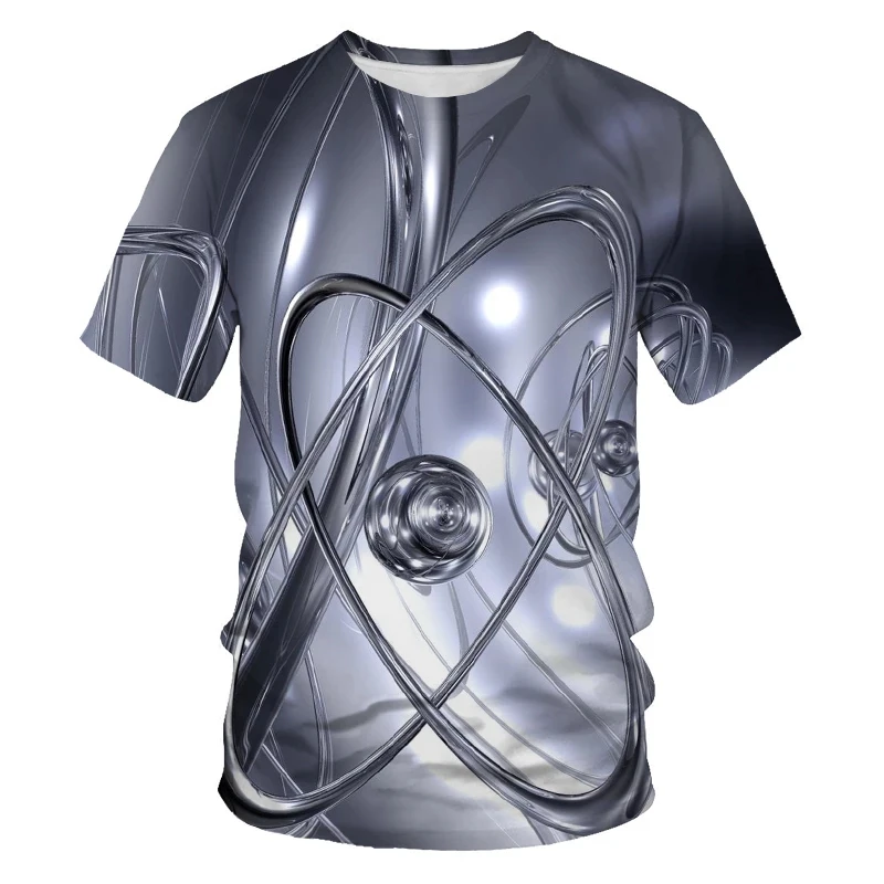 

Factory direct fashion men's t-shirts mechanical interiors women's printed casual t-shirts men's clothing t-shirt for men