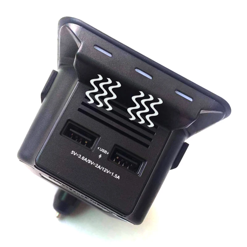 

Car charger usb suitable for Volvo XC60 S90 V90 v60 car wireless mobile phone fast charging charger car accessories 2018/19/20