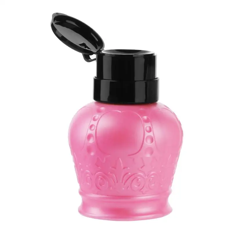 Насос диспенсер для ногтей снятия лака мытья спирта жидкий очиститель пустой