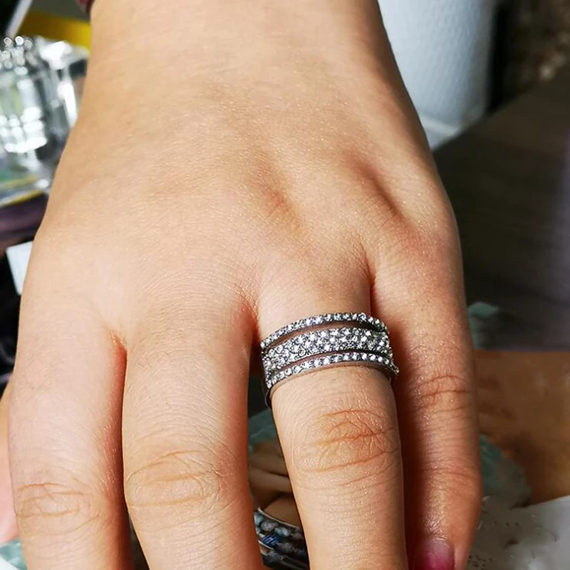 Женское и мужское широкое кольцо из титановой стали имитация колец свадебные