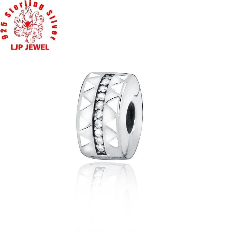 

Новинка 2019, подвески-зажимы со сверкающими полосками, подходят для оригинальных браслетов pandora, женские Украшения «сделай сам»