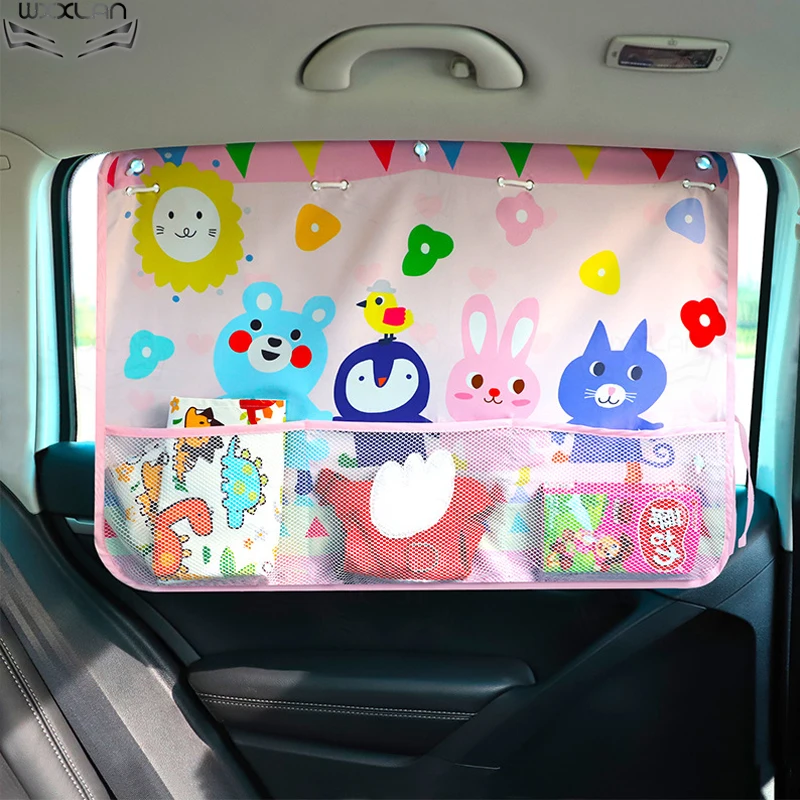 Универсальные автомобильные аксессуары боковая Солнцезащитная шторка