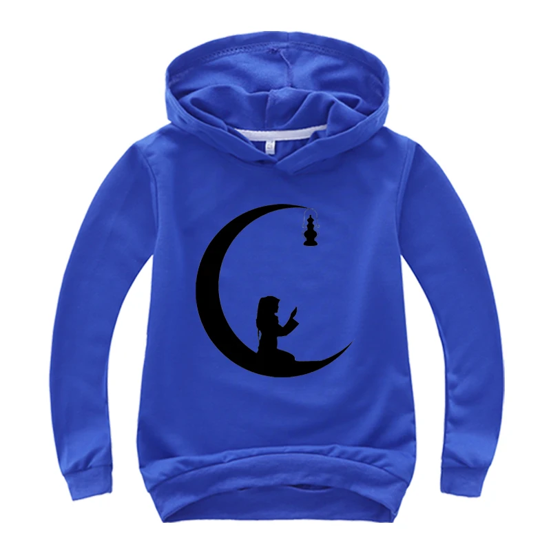 

Spring hoodie girls sweatshirt boys hoodie cute cartoon printing children's clothing 3133 Ramadan luna moonman
