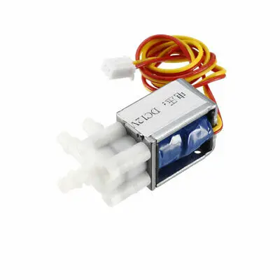 

Mini Solenoid Valve 2 Position 3 Way DC12V 0.19A Water Air Solenoid Valve