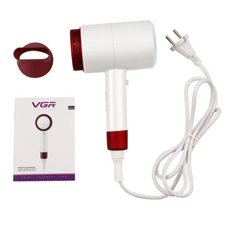 

VGR Portable Anion Hair Dryer Nanoe Water ion hair care Professinal Quick Dry Hairdryer Styling Tools Styling Accessories