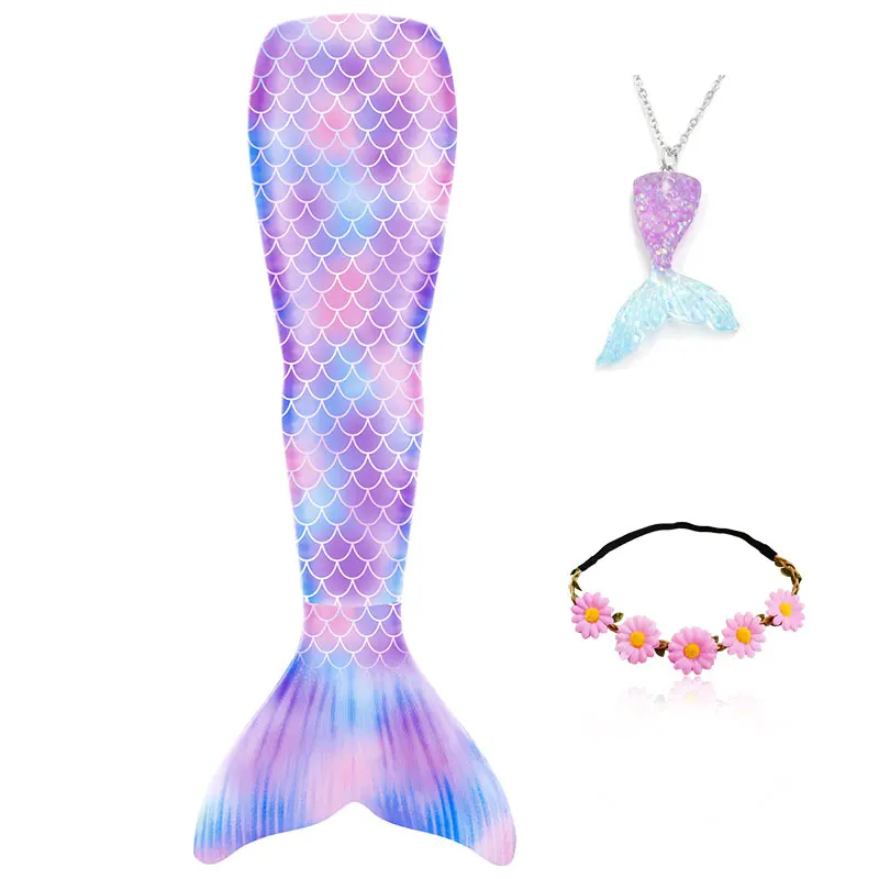 Аксессуары для детей и взрослых можно добавить с моноластами костюмы русалки