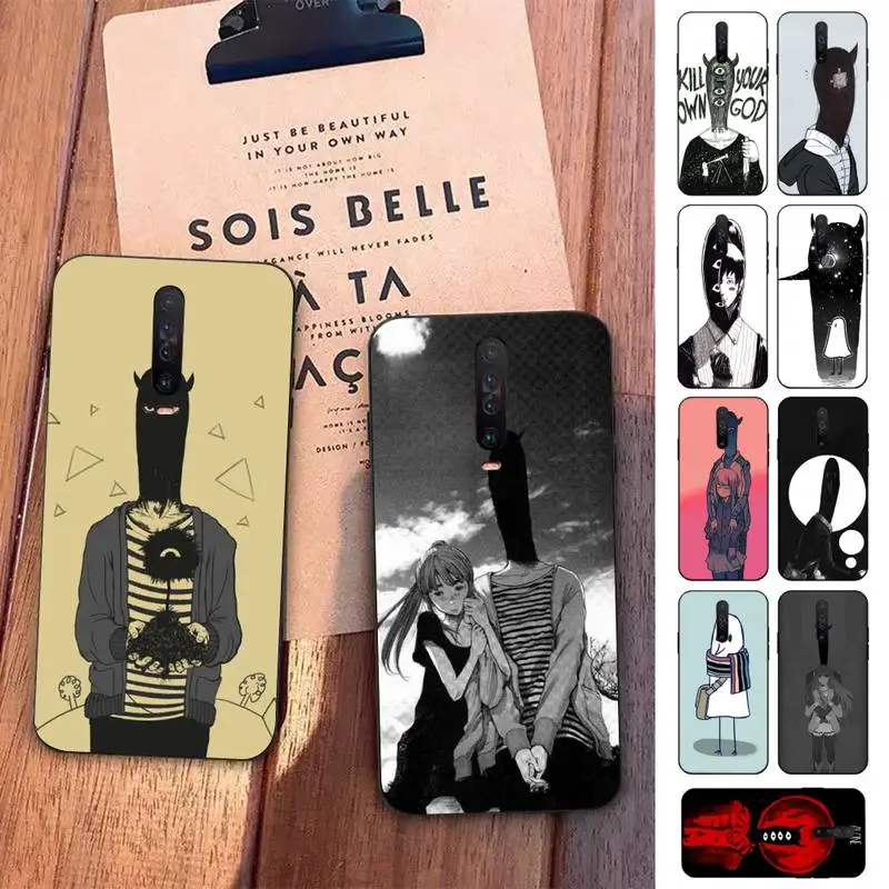 

Goodnight Punpun Phone Case for Redmi 5 6 7 8 9 A 5plus K20 4X S2 GO 6 K30 pro
